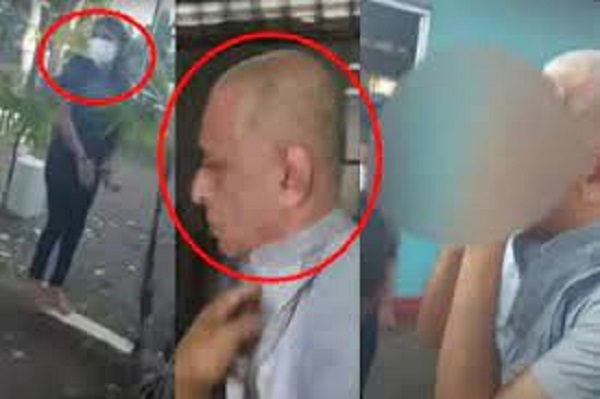 வாகனத்தில் பெண்ணுடன் சிக்கிய பௌத்த பிக்கு!