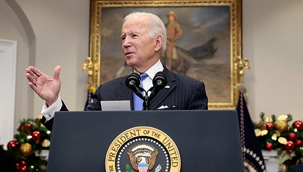 உக்ரைனை ஆக்கிரமிக்க முயன்றால் புதின் பொருளாதார தடையை சந்திப்பார்.... ஜோ பைடன்