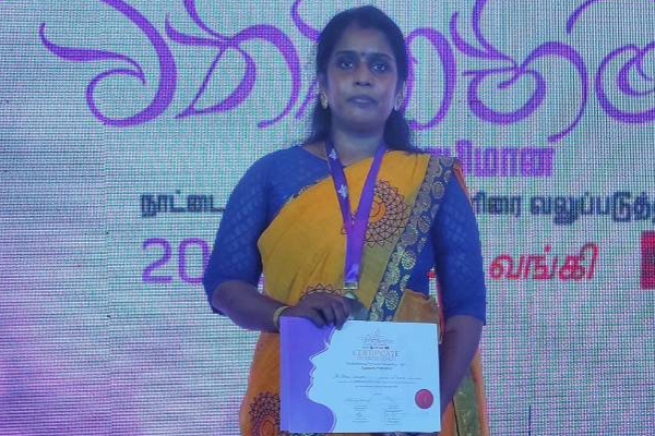 கிழக்கு மாகாணத்திற்கு பெருமை சேர்ந்த தமிழ் பெண்