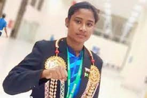 குத்துச்சண்டைப் போட்டியில்...  தங்கம் வென்ற முல்லைத்தீவு யுவதிக்கு கிடைத்த கௌரவம்!