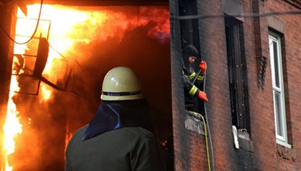 அமெரிக்காவில் அடுக்குமாடி குடியிருப்பில் தீ விபத்து -  13 பேர் பலி!!