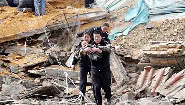 சீனாவில்  கடும் நிலநடுக்கம்!