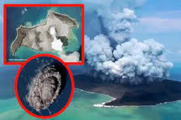 டோங்காவை உலுக்கிய ஆழிப்பேரலை...! வெளியான தகவல்!