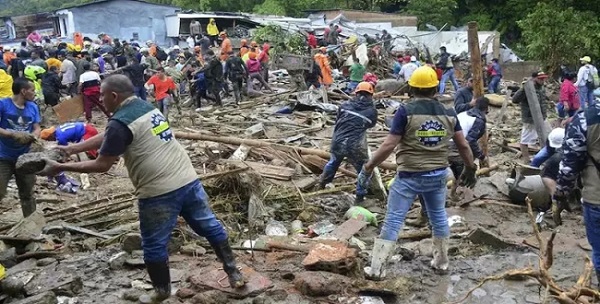 கொலம்பியா : கனமழையால் நிலச்சரிவு.. 16 பேர் உயிரிழப்பு..