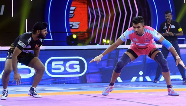 புரோ கபடி லீக்: ஜெய்ப்பூர் பிங்க் பாந்தர்ஸ் வெற்றி