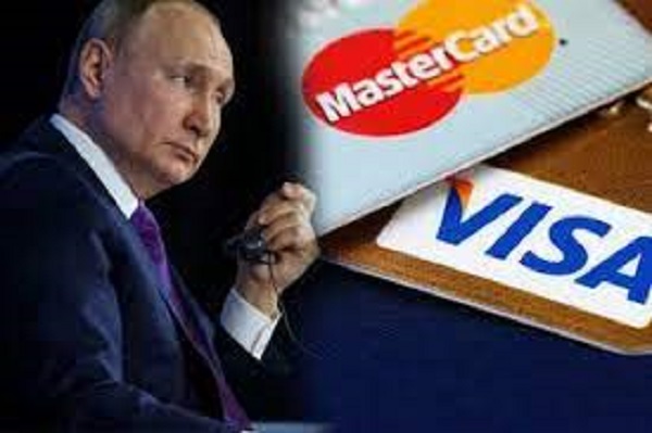மாஸ்டர் கார்டு மற்றும் விசா கார்ட், இனி ரஷ்யாவிற்கு சேவைகளை வழங்கப் போவதில்லை - அமெரிக்க நிறுவனங்கள்!
