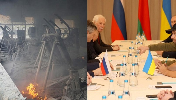 உக்ரைன்-ரஷியா இடையே இன்று இரண்டாவது சுற்று பேச்சுவார்த்தை... வெளியான தகவல்!