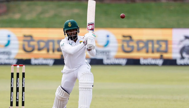 2வது டெஸ்டில் எல்கர், பவுமா அரை சதம் - முதல் நாள் முடிவில் தென் ஆப்பிரிக்கா 278/5