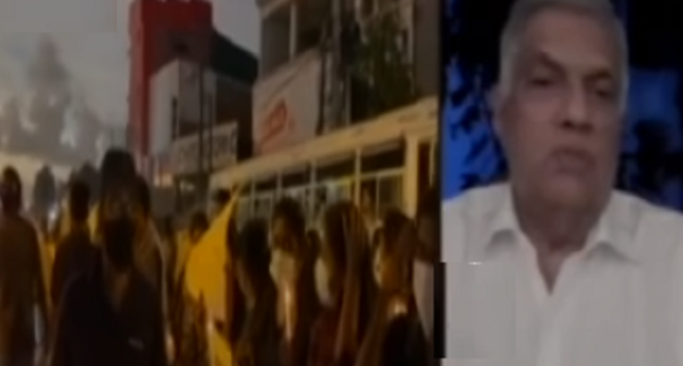 மக்கள் தொடர்ந்து ஆர்ப்பாட்டத்தில் ஈடுபட்டால் அது ஜனாதிபதிக்கு பிரச்சினையாக மாறும்...ரணில்