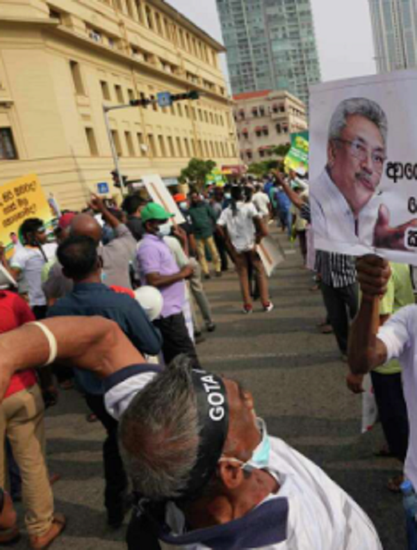 கோட்டபாயவை வீட்டுக்கு அனுப்பும் வரை போராட்டம்..!!