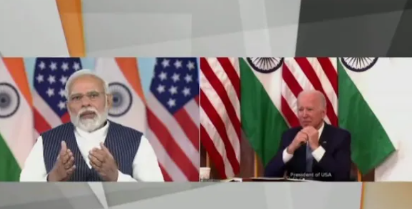 இலங்கையின் நிலைவரம் குறித்து பைடனுடன் மோடி கலந்துரையாடல்!