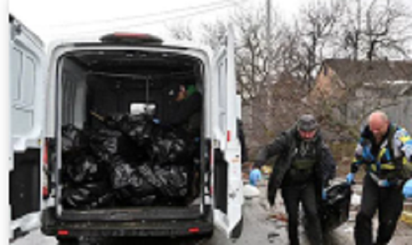 உக்ரைன் மக்கள் இறந்துகிடக்கிறதுக்கு ரஷ்யா தான் காரணம்..ரஷ்யா விளக்கம்