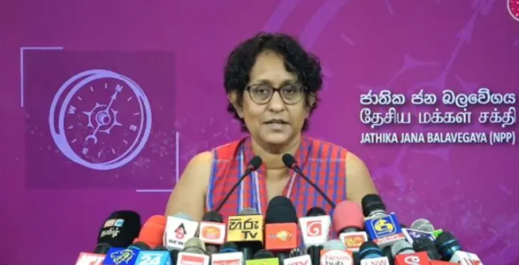 போராட்டக்காரர்களை கைக்குழந்தைகள் என கூறியவர் பேச்சுக்கு அழைப்பது நகைச்சுவையானது – ஹரிணி