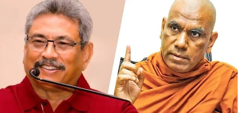 கோட்டாபய ராஜபக்ச உடனடியாக மக்களின் குரலுக்கு செவிசாய்க்க வேண்டும் – ஓமல்பே சோபித தேரர்