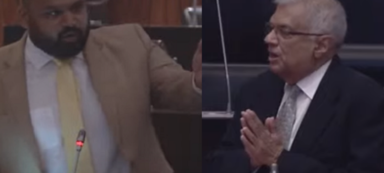 மஹிந்த பின்னால் சென்றது நான் இல்லை சாணக்கியனே – ரணில்