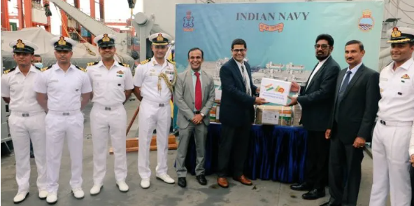 25 டன்களுக்கும் அதிகமான எடையுள்ள மருத்துவப் பொருட்களை இந்தியா இலங்கைக்கு நிவாரணமாக வழங்கியது...!!!