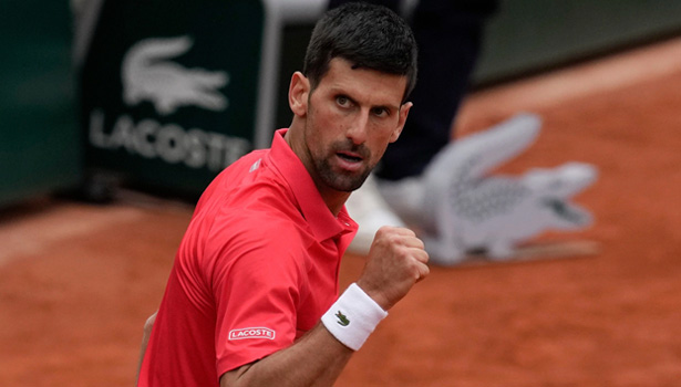 பிரெஞ்சு ஓபன் காலிறுதிக்கு நோவக் ஜோகோவிச் தகுதி