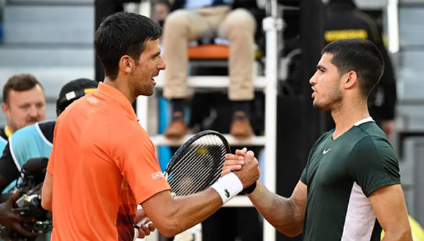 மாட்ரிட் ஓபன் டென்னிஸ் இறுதி போட்டிக்கு ஸ்பெயின் வீரர் கார்லஸ் அல்காரஸ் முன்னேற்றம்