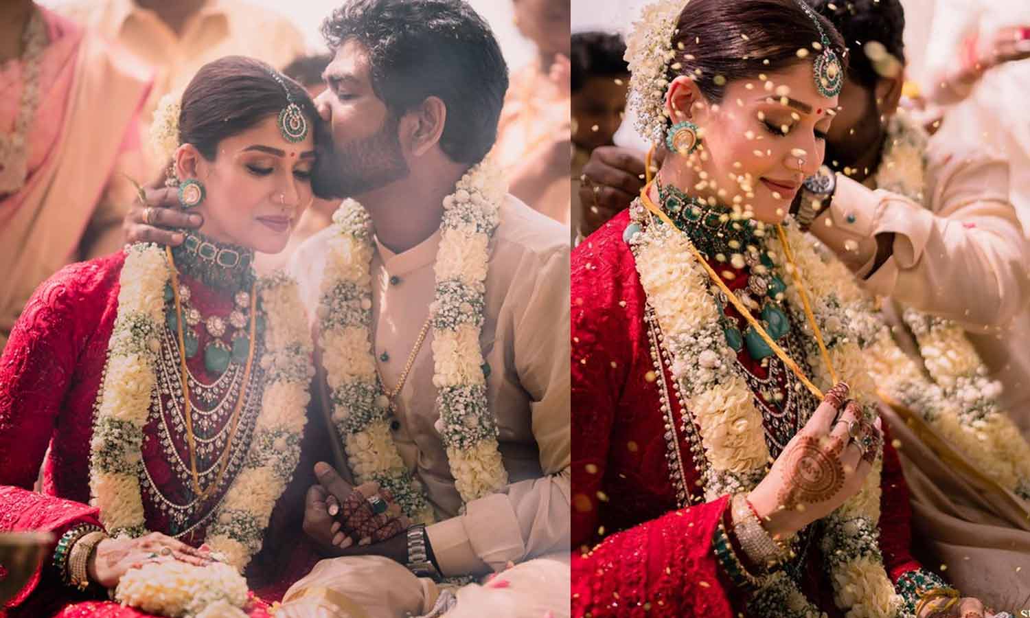 நயன்தாரா-விக்னேஷ் சிவன் திருமணப் புகைப்படங்கள்