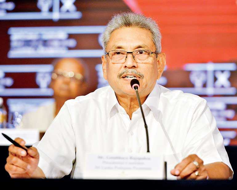 இராஜினாமா கடிதத்தினை கையளிக்காத கோட்டா!