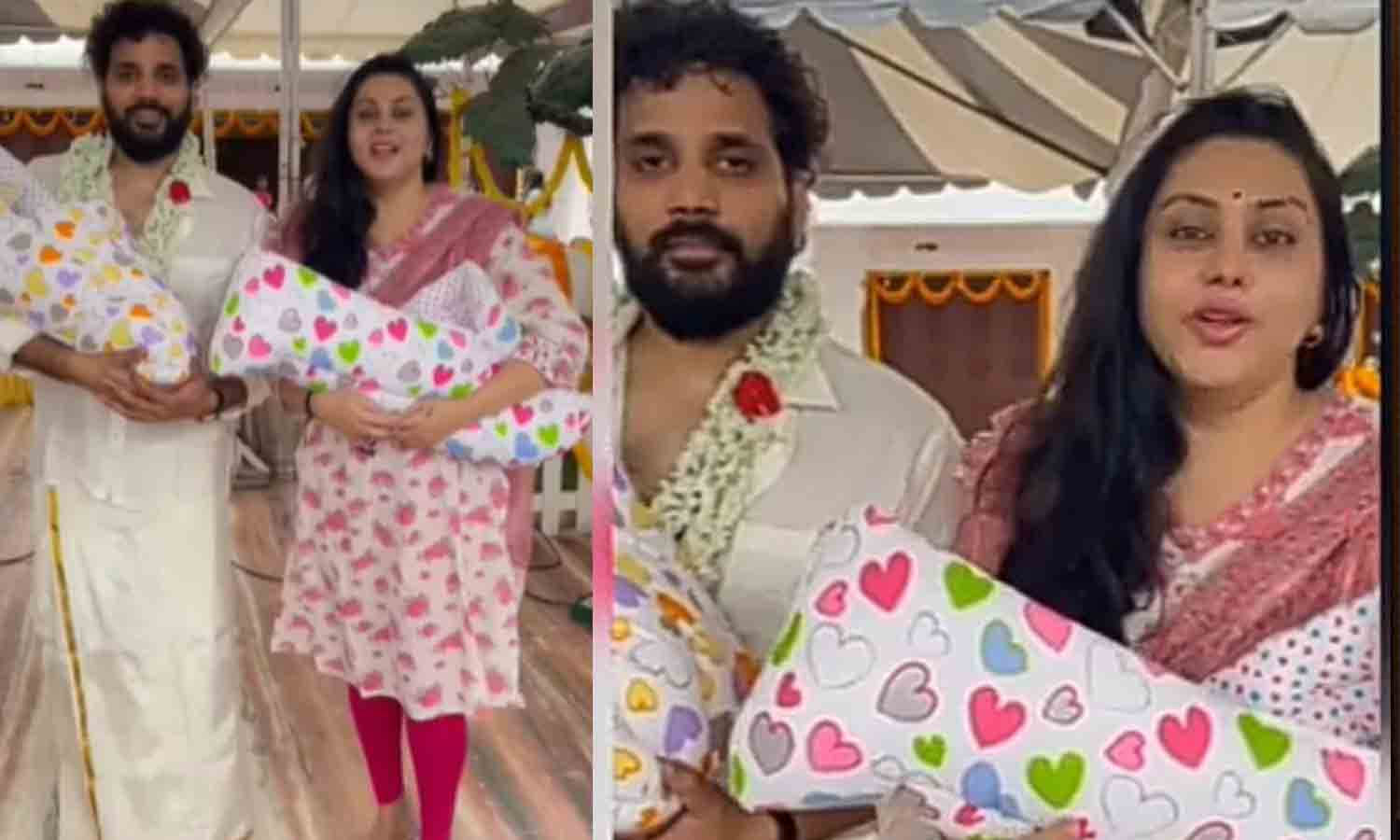 நமீதாவுக்கு இரட்டை குழந்தைகளா?