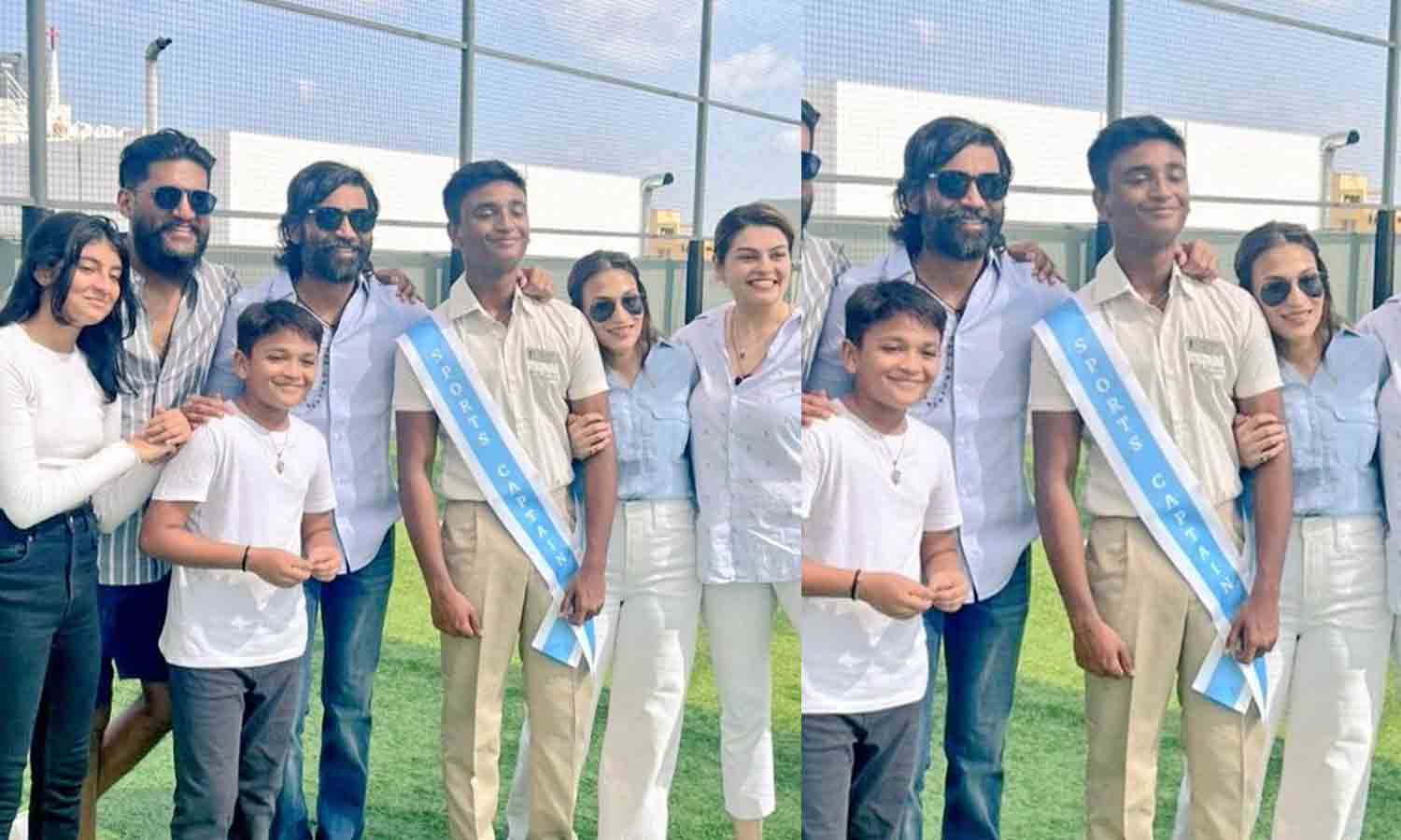 மகனுக்காக ஒன்று சேர்ந்த தனுஷ் - ஐஸ்வர்யா