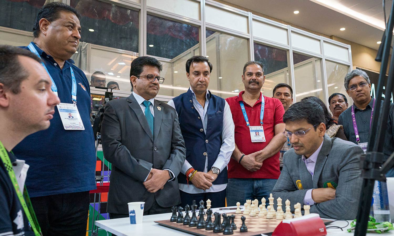 செஸ் ஒலிம்பியாட்: இந்திய 'பி' அணி முன்னிலை