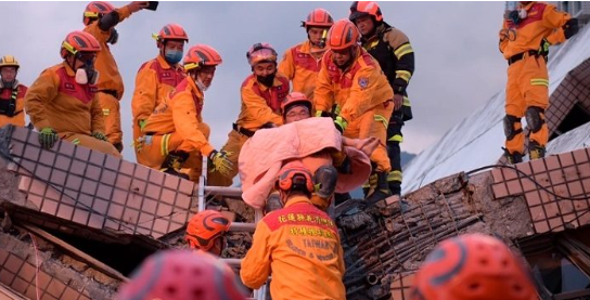 தாய்வானில் சக்திவாய்ந்த நிலநடுக்கம்