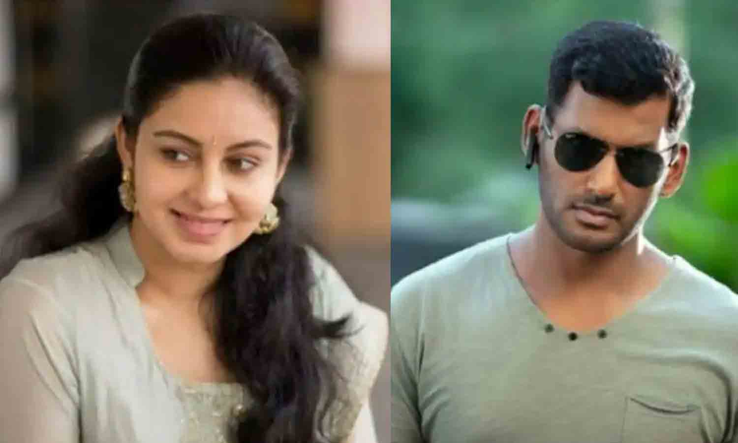 நடிகர் விஷாலுடன் காதல்?