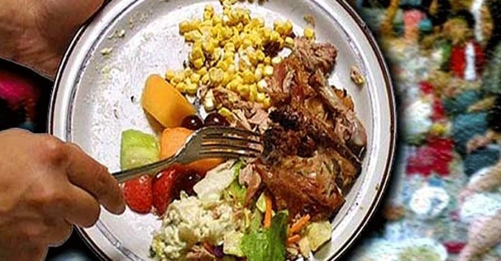 சமைத்த உணவுக்கழிவுகளின் அளவு 40 சதவீதத்தால் குறைந்துள்ளது