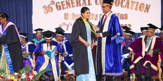 யாழ். பல்கலைக் கழக பொதுப்பட்டமளிப்பு விழாவின் மூன்றாம் நாள் இன்று