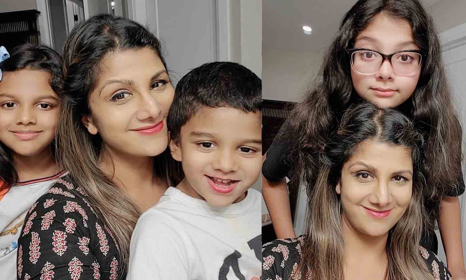 கார் விபத்துக்கு பிறகு குழந்தைகளுடன் புகைப்படம் வெளியிட்ட நடிகை ரம்பா