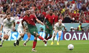 உலக கோப்பை கால்பந்து: உருகுவே அணியை 2-0 கோல் கணக்கில் வீழ்த்தியது போர்ச்சுக்கல்