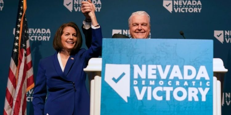 நெவாடா வெற்றி: செனட் சபையை கட்டுப்பாட்டுக்குள் கொண்டுவந்தது ஜனநாயகக் கட்சி
