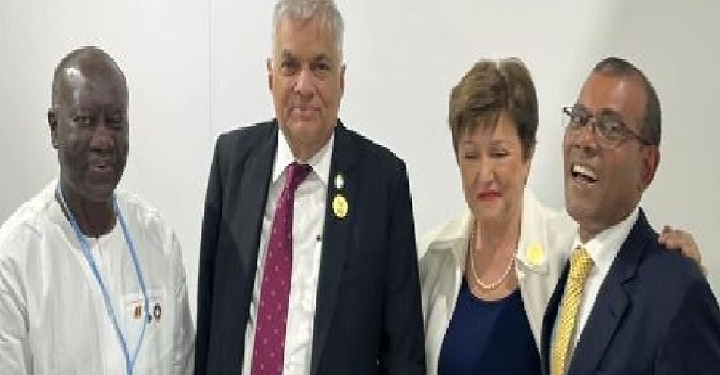 ஜனாதிபதி ரணில் விக்ரமசிங்க மற்றும் சர்வதேச நாணய நிதியத்தின் தலைவருக்கும் இடையில் சந்திப்பு!