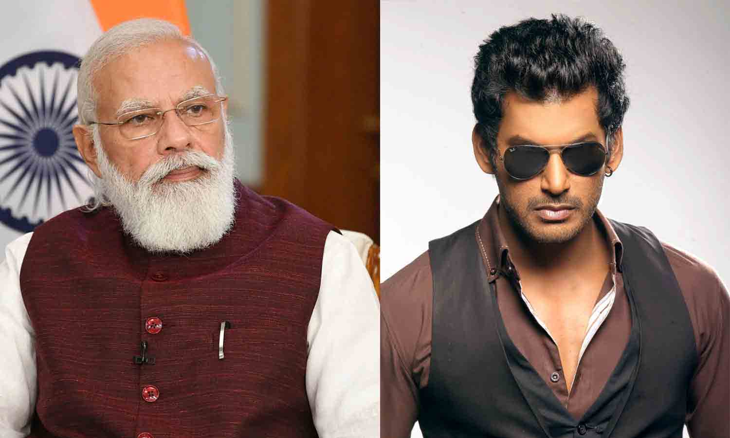 இதில் அரசியல் இல்லை- பிரதமர் மோடிக்கு நன்றி கூறியது குறித்து விஷால் விளக்கம்