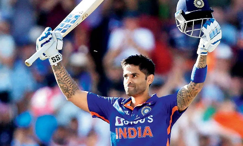 டி20 கிரிக்கெட் - ஒரே ஆண்டில் 1000 ரன்களை கடந்து சூர்யகுமார் யாதவ் சாதனை