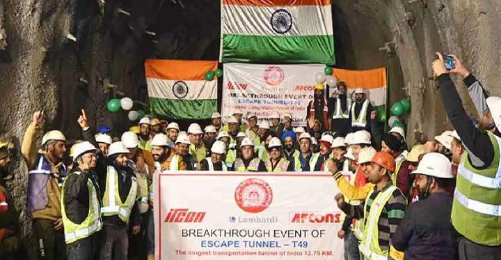 இந்தியாவின் மிக நீளமான பனிஹால்-கத்ரா ரயில் சுரங்கப்பாதையின் நிர்மாணப்பணி நிறைவு!