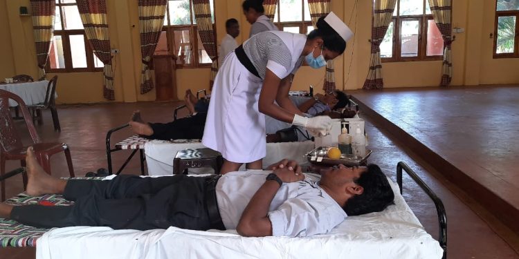 2022ம் ஆண்டு வாசிப்பு மாதத்தினை முன்னிட்டு வலிகாமம்.மேற்கு பிரதேச சபையில் இரத்ததான நிகழ்வு