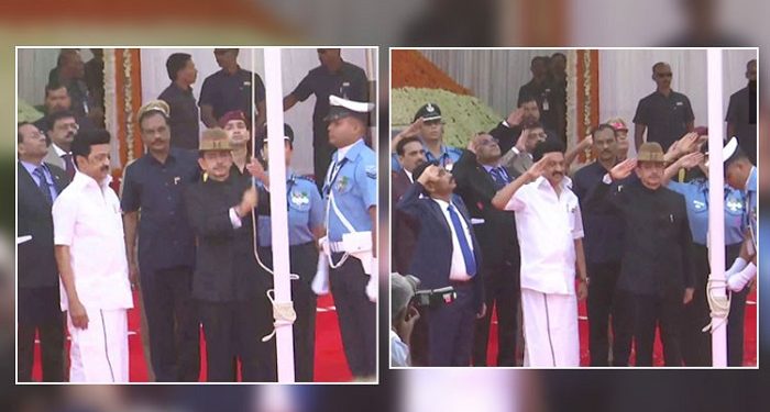 74வது குடியரசு தினம்: தேசிய கொடியேற்றி வைத்தார் தமிழக ஆளுநர் ஆர்!