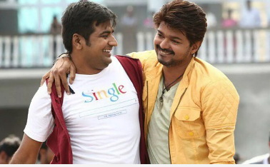 விஜய்யின் ஆசீர்வாதத்துடன் தொடங்கிய சதிஷின் புதிய படம்