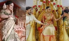 மகளின் திருமணத்தில் நடனம் ஆடிய கமல் பட நடிகை- சமூக வலைதளத்தில் வைரலான வீடியோ