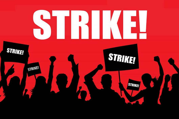 நாட்டின் சுமார் 40 தொழிற்சங்கங்கள் நாடு தழுவிய ரீதியில் வேலை நிறுத்தம்