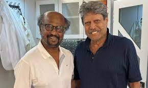 ரஜினியுடன் கபில் தேவ் இருக்கும் புகைப்படம் இணையத்தில் வைரல்