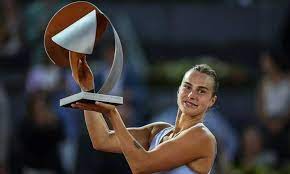 மாட்ரிட் ஓபன் டென்னிஸ் - சாம்பியன் பட்டம் வென்றார் சபலென்கா