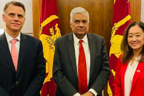 ஆசிய நிதியத்தின் பிரதி உதவிச் செயலாளர் இலங்கைக்கு விஜயம்..!!