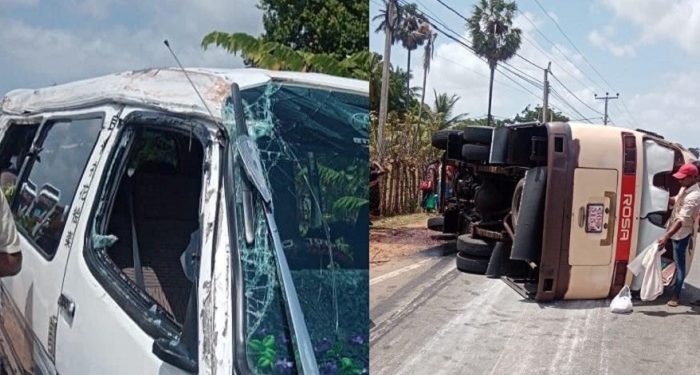 சற்றுமுன்னர் யாழ். கொடிகாமம் பகுதியில் விபத்து..!!!