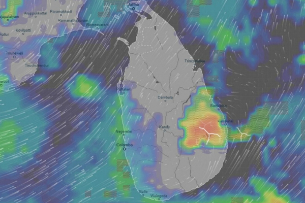 நாட்டின் பல்வேறு பகுதிகளில் இடியுடன் கூடிய மழை