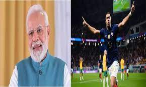 உலகின் சிறந்த கால்பந்து வீரர் எம்பாப்பே குறித்து பேசிய பிரதமர் மோடி