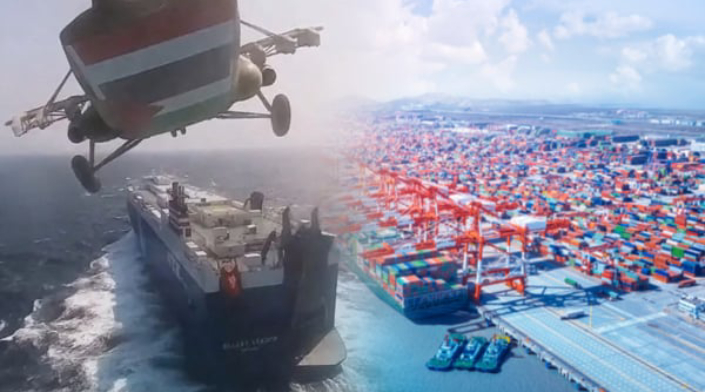 செங்கடலில் தீவிரம் அடையும் மோதல்கள் : கொழும்பு துறைமுகத்தில் குவியும் கப்பல்கள்